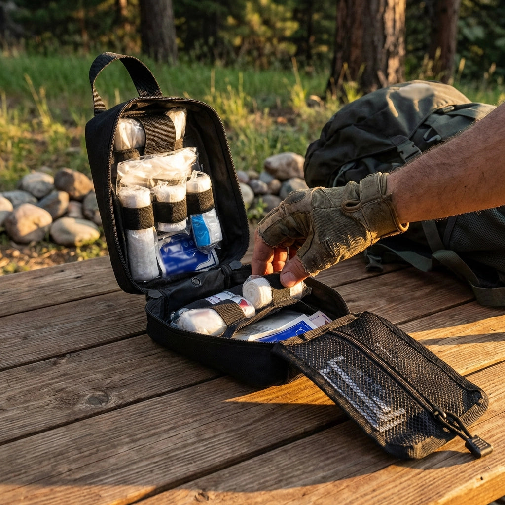 First Aid Kit Case with Professional Design, 363 Pieces