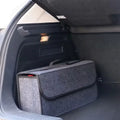 50L Foldable Felt Car Trunk Organizer