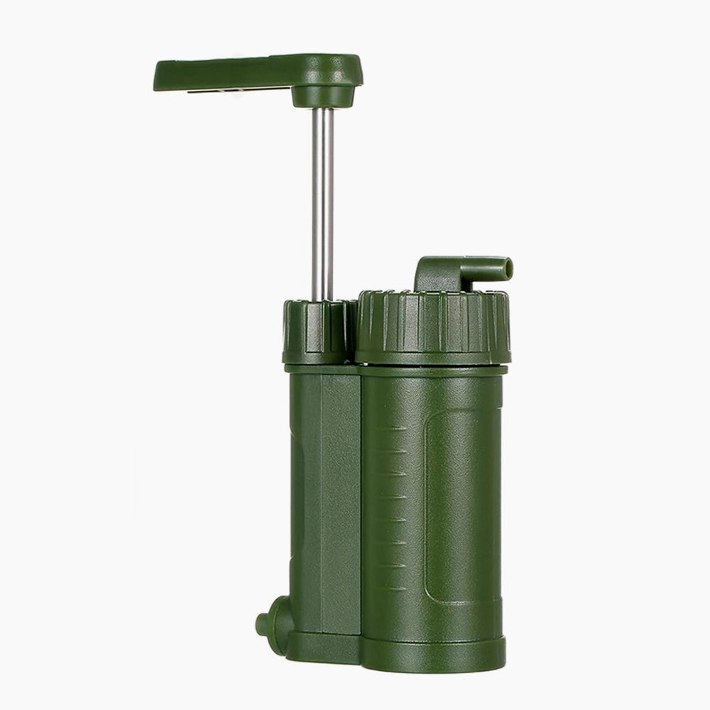 Portable Water Purifier with Manual Pump System