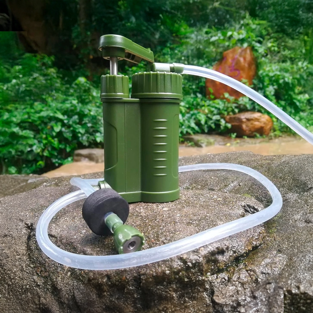 Portable Water Purifier with Manual Pump System