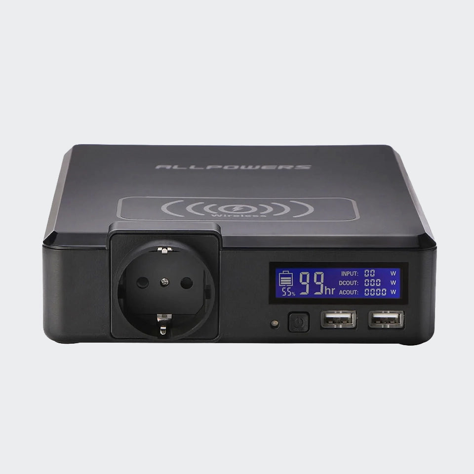 ALLPOWERS S200 Portable Power Station + 60W Solar Panel