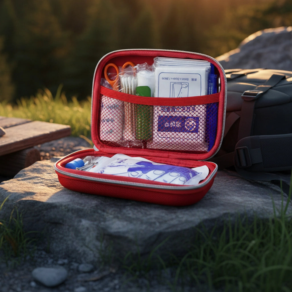 Kit de Primeiros Socorros Profissional para Emergências 18 Peças