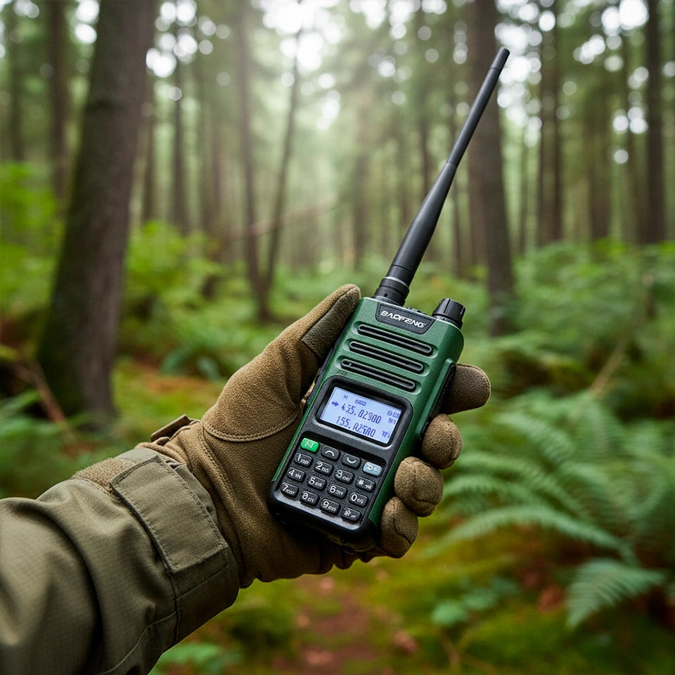 OLD - Baofeng UV-13 pro v2 Dual Band VHF/UHF 10W Walkie-Talkie - Distance 2 to 16 km