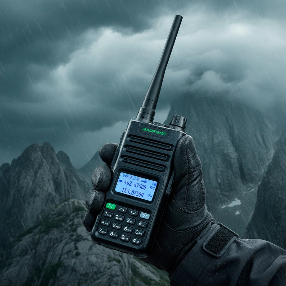 OLD - Baofeng UV-13 pro v2 Dual Band VHF/UHF 10W Walkie-Talkie - Distance 2 to 16 km